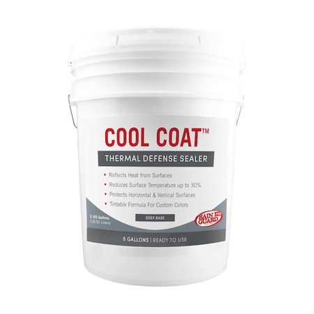 Rainguard Brands 5 Gal. Cool Coat Thermal Barrier, Low Gloss, Deep Base SP-2011